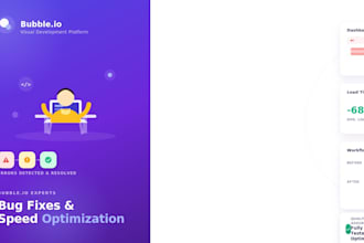 fix, improve and optimize your existing bubble io application