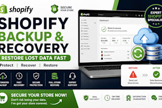 restore shopify store backup and recovery for lost data protection