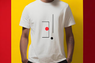 create illustrated t shirt art for your clothing