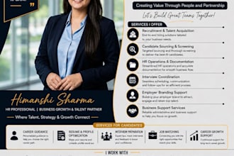 provide HR consulting, business consulting and recruitment services