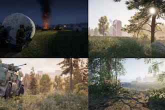 create custom maps, environments, and weapon assets for arma reforger and arma
