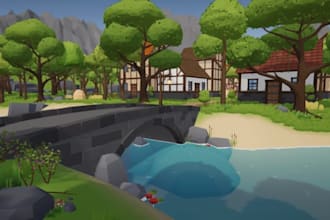 create and design realistic 3d game environments in unity 3d