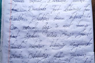 write beautiful handwriting letters notes