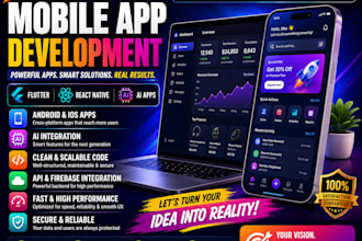 build mobile app development app developer react native ai flutter app creation