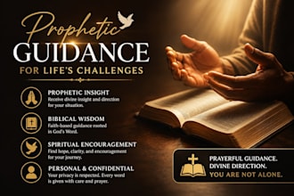 offer prophetic insight and spiritual guidance