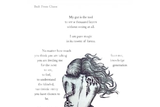 create custom illustrations for literary works