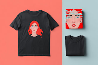 create creative t shirt designs and original apparel artwork