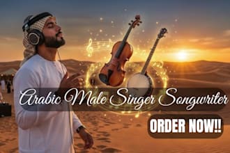 be arabic english french male pop singer, kahliji vocalist, nasheed, kuwait song