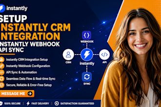 setup instantly crm integration instantly webhook apl sync