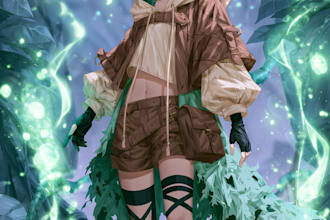 create custom anime character art