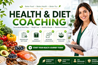 create a personalized health and diet plan for weight loss and healthy living