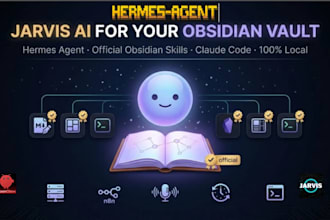 setup n8n openclaw hermes agent local llm jarvis ai  obsidian claude code ollama