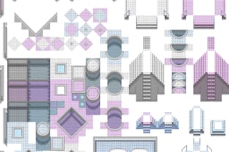 create pixel art objects for your video game