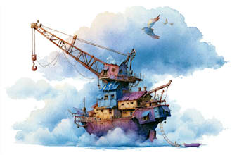 draw watercolour illustration for anything