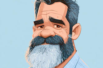 draw cartoon, comic illustrations and mascot characters