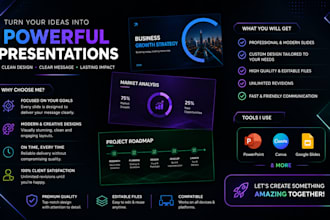 design stunning and engaging presentation slides
