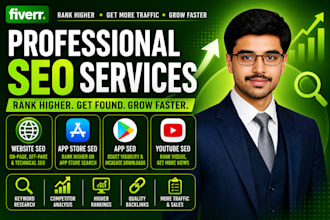 do SEO for your website, app and youtube to improve rankings