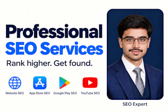 do SEO for your website, app and youtube to improve rankings