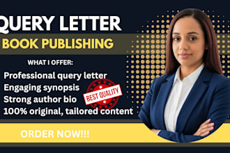 write query letter, book publishing, fiction and nonfiction to literary agents