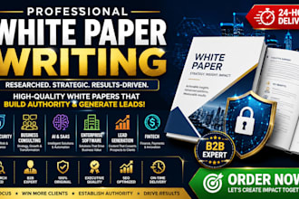 write a professional cybersecurity business consulting white paper for lead