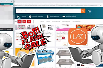 develop lazada bot pokemon centre bot auto purchase bot monitor bot target bot