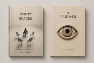 design psychological thriller novel covers