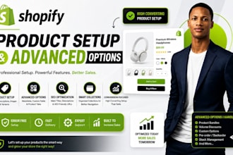 setup shopify metafields product variants filters and color swatches