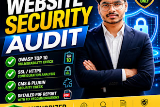 audit your website for security vulnerabilities