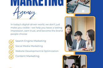 be your digital marketing manager and virtual assistant