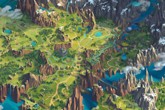 bring your imaginary world to life with a custom fantasy map