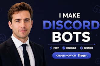 make custom discord bots with webinterfaces