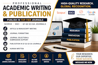 write and publish article on google scholar, scopus eb1a journal publication