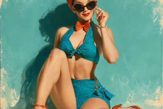 do a pin up girl and pin up girl