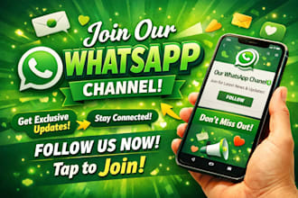 promote your whatsapp channel for increase your channel follower