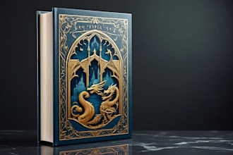 do fantasy book cover, thriller book cover design
