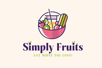 design a restaurant, café, food, dessert, and cooking logo