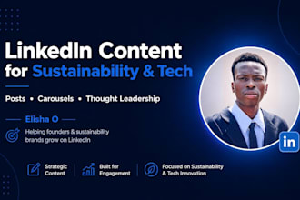 write linkedin posts and carousels for your brand