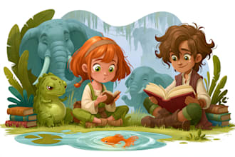 comic book illustration with comic book illustrator