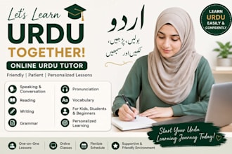 teach urdu language online