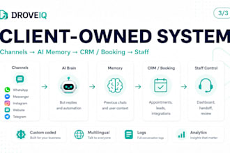 build an ai chatbot for whatsapp messenger or your website