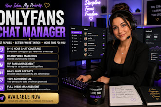 be your onlyfans chatter of chat support and virtual assistant manager