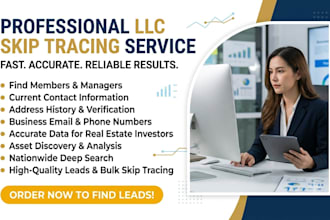 do real estate skip tracing and bulk llc skip tracing
