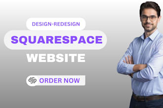 build squarespace website design, redesign squarespace