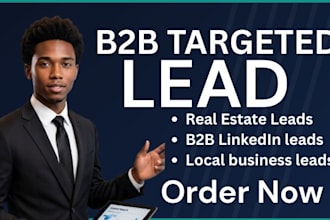 b2b lead generation linkedin leads, verified leads automated outreach sequence