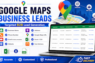 collect verified business leads from google
