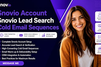 setup snovio account snovio lead search cold email sequences