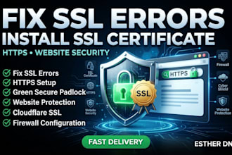 fix ssl errors, install ssl certificate,https and protect any website