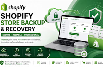 backup and restore your shopify store professionally