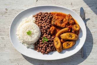 cook healthy homemade rice and beans meals