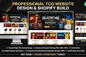 design pokemon website pokemon tcg website sports card custom shopify website